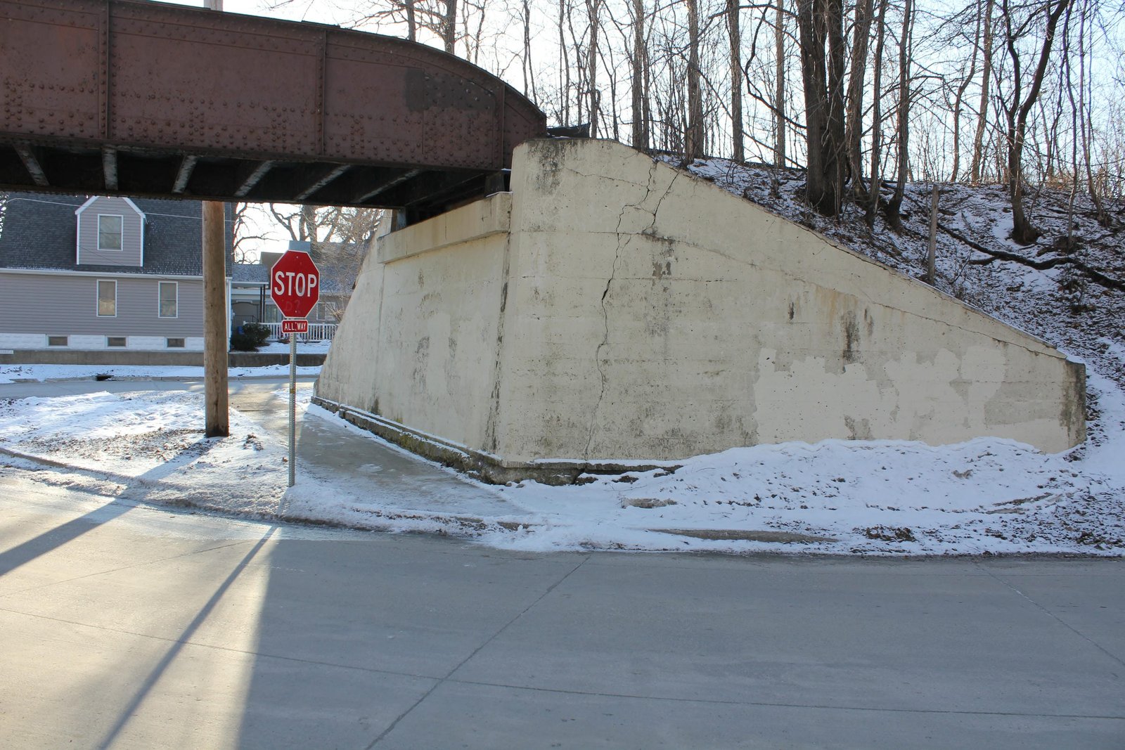 South abutment